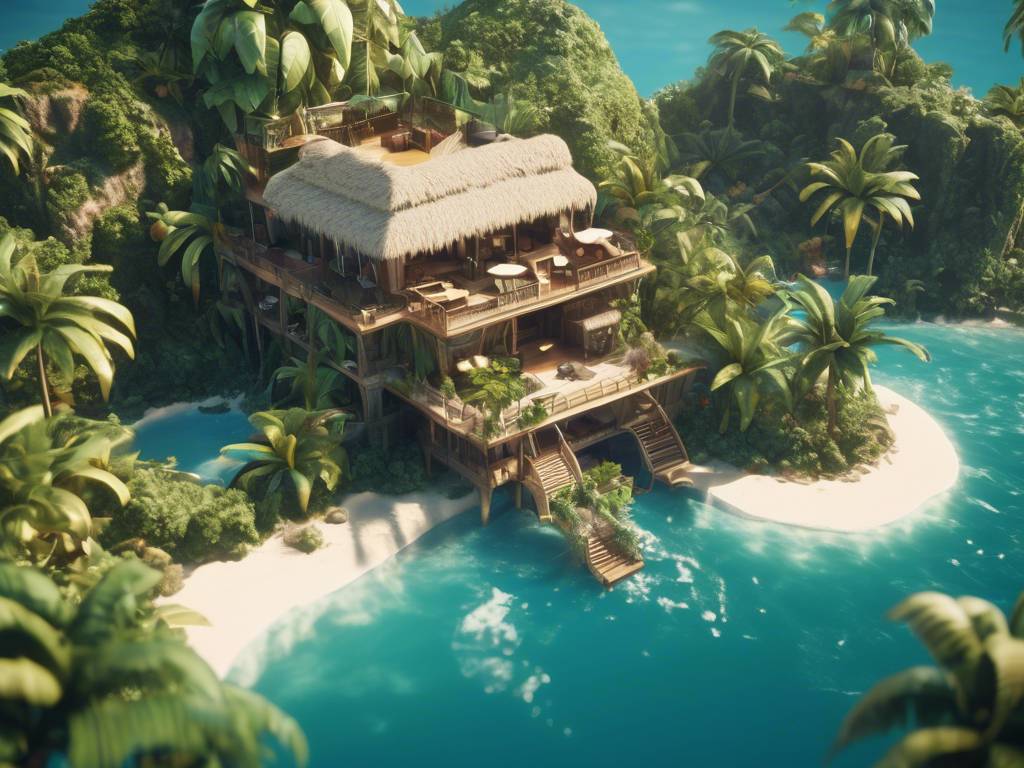 Billionaire's Tropical Island Hideaway ?️✨