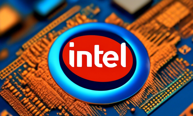Largest decline in Intel shares reported since at least 1982 ?