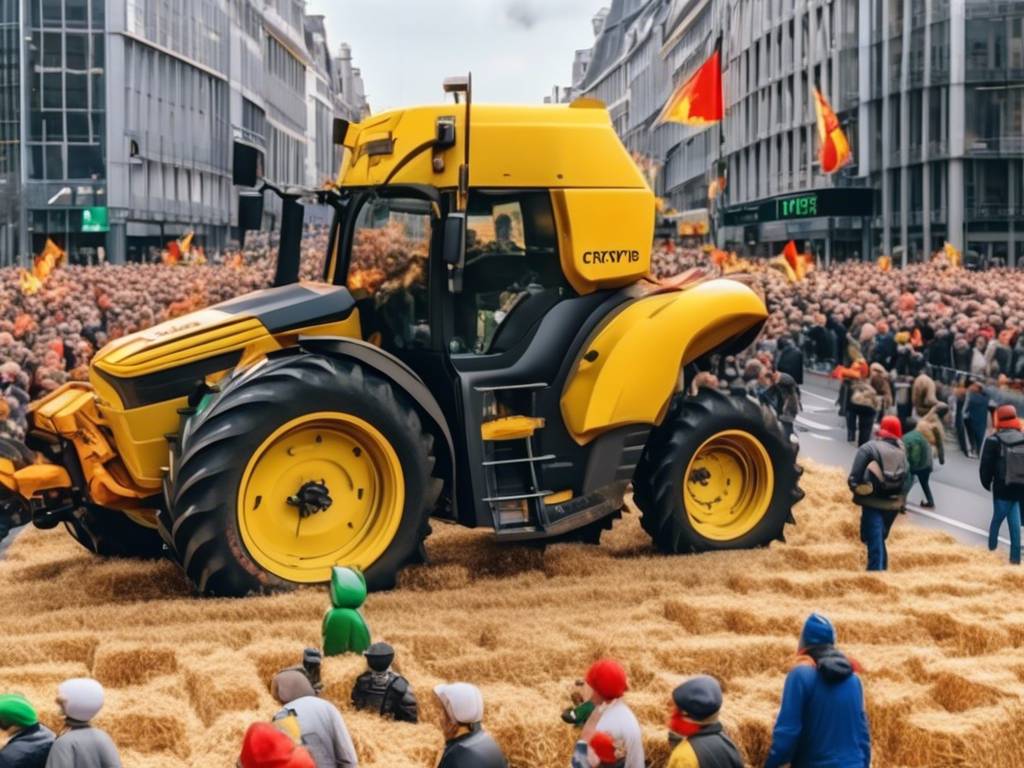 Breaking: European farmers protest in Brussels ?? Let's discuss!