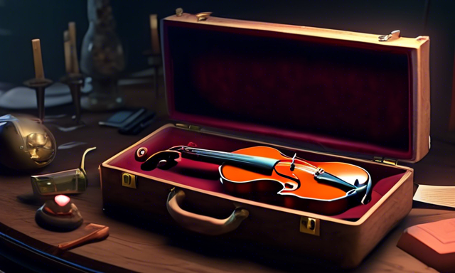 Rare instrument collector's murder is surrounded by mystery and intrigue ?