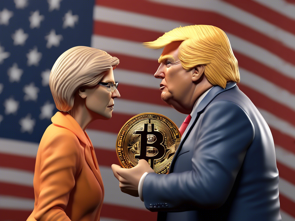 Donald Trump Defends Bitcoin Against Elizabeth Warren ??