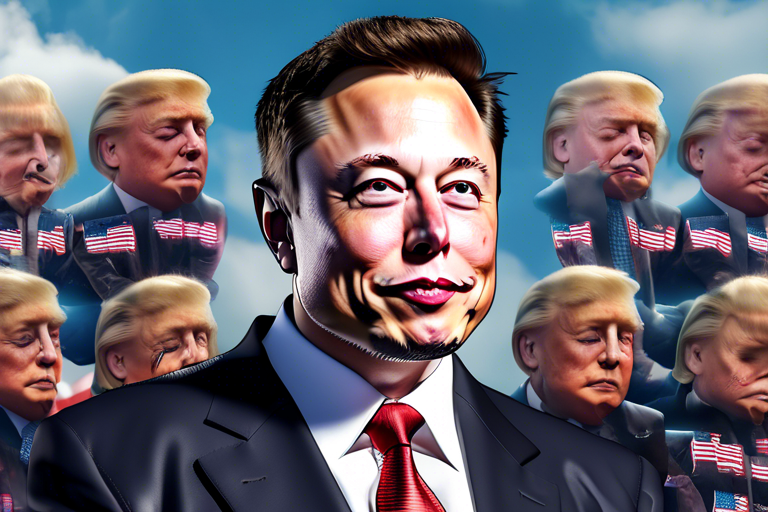 Elon Musk's Generous Contribution to America PAC for Trump ???