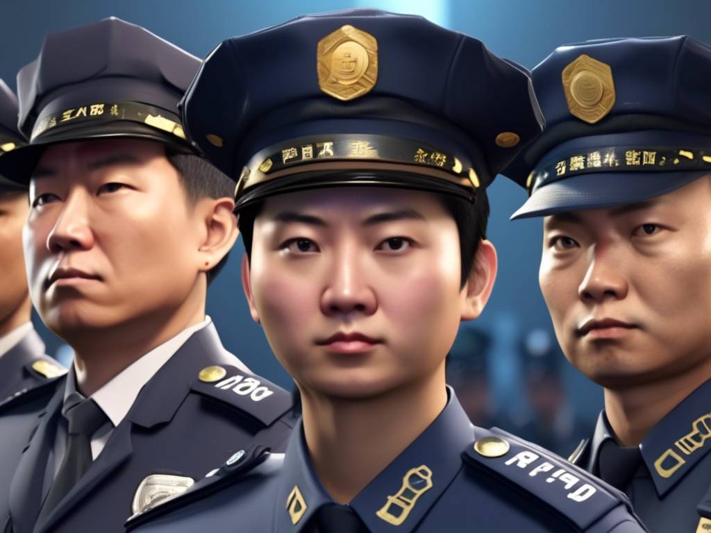 Chinese police capture 6 suspects in $300M crypto money laundering case! ??
