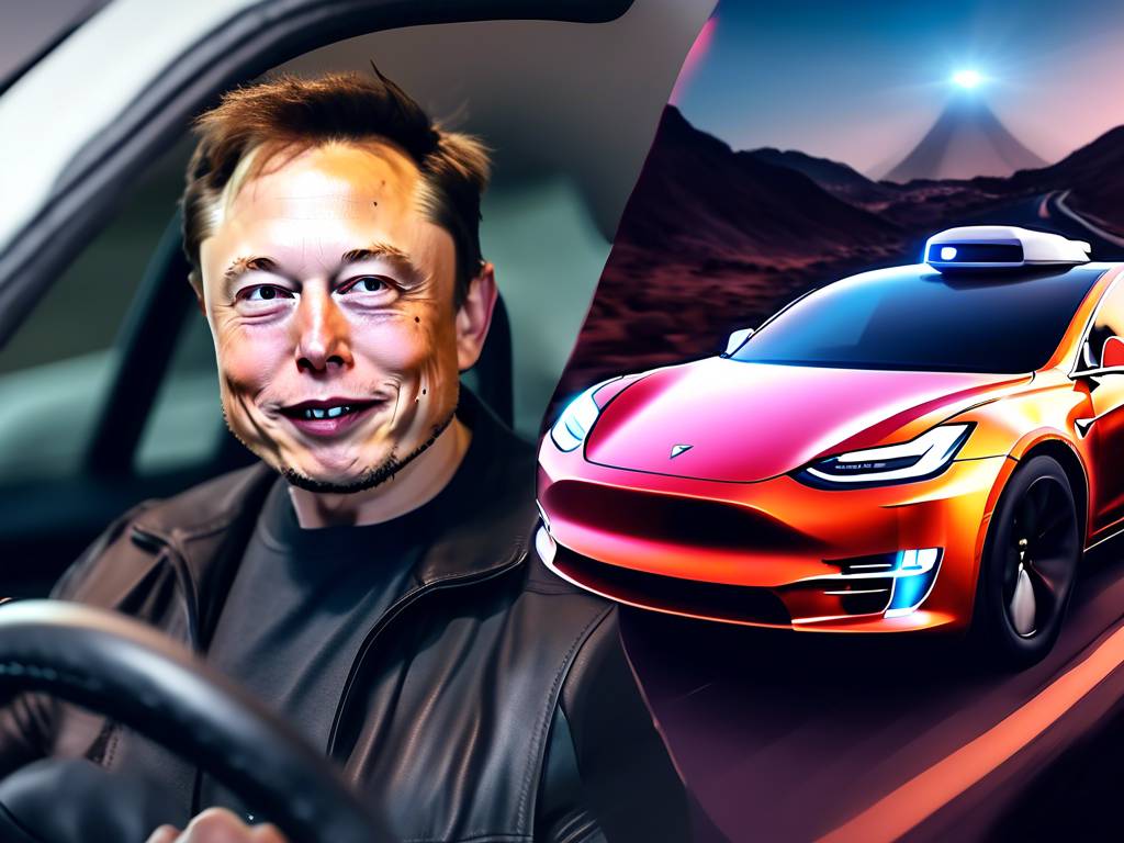 Breaking news: Elon Musk's journey to self-driving cars ???