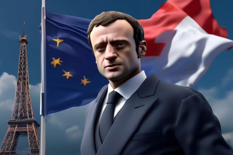 Political uncertainty was brought upon France with a deep plunge ?