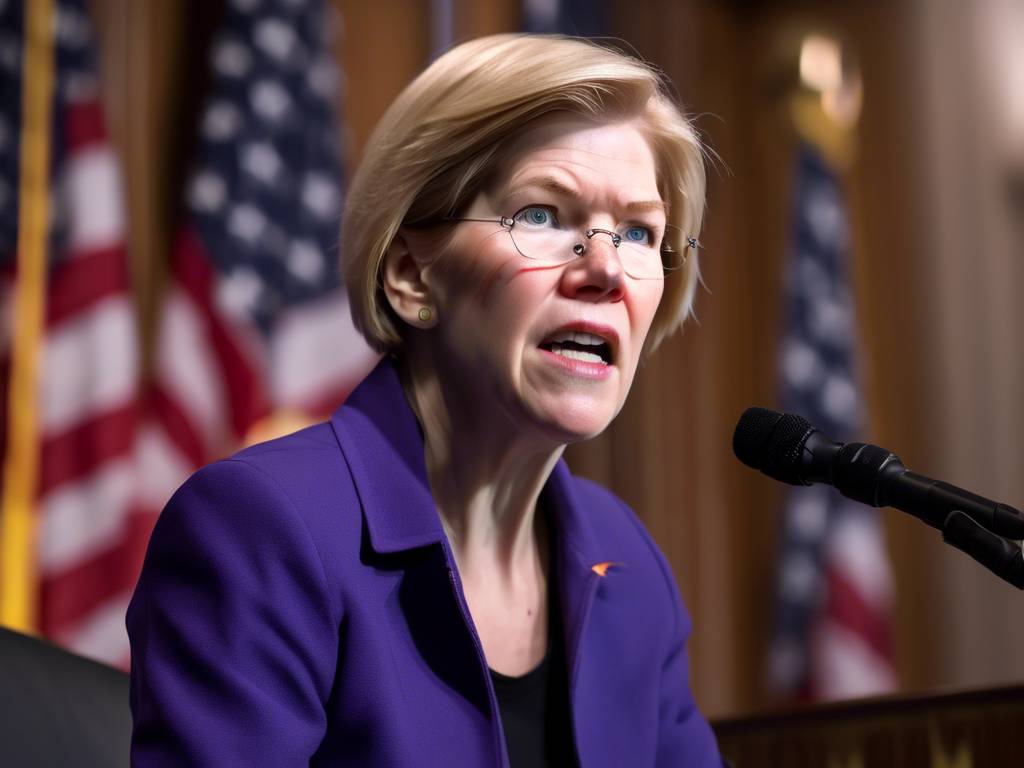 Senator Warren warns of stablecoin dangers ???