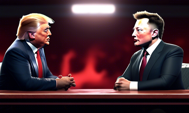 The political debate is ignited by the conversation on X between Donald Trump and Elon Musk ?