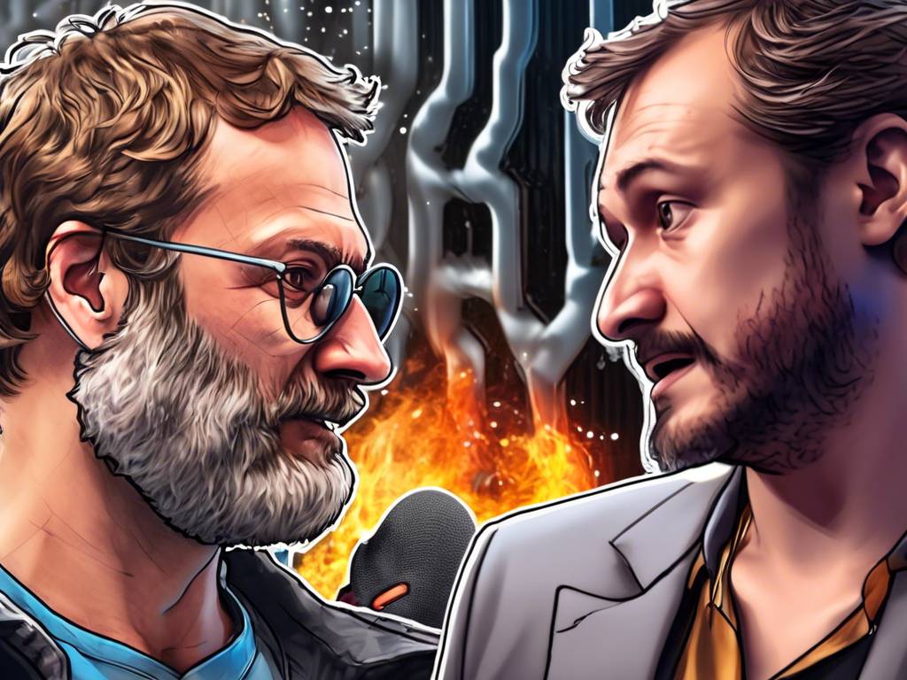 ETH Gate heats up as Ripple CTO and Cardano Founder clash ??