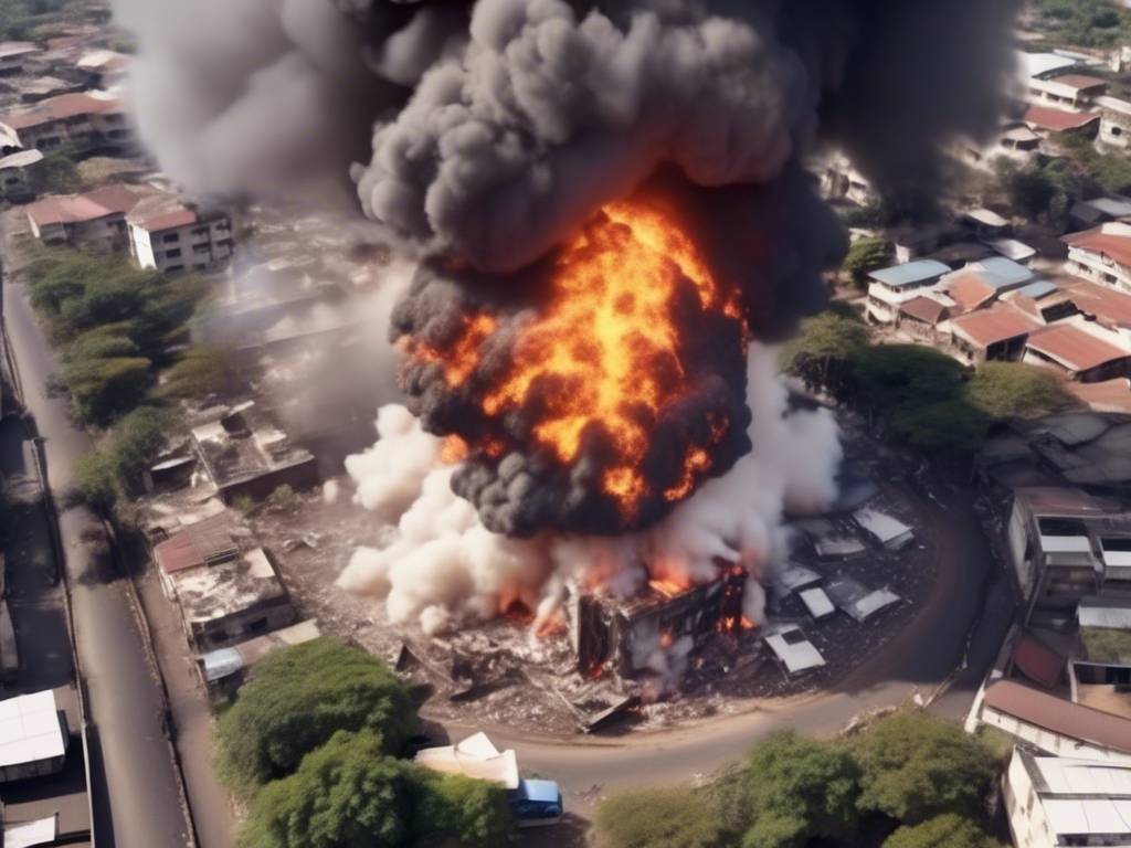 Shocking video captures Kenya gas explosion ?
