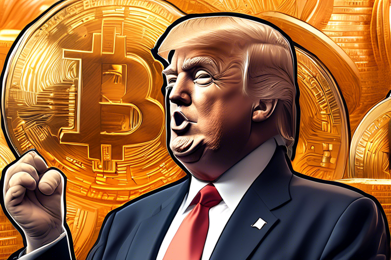 The price of Bitcoin is influenced positively by news about Trump. ?