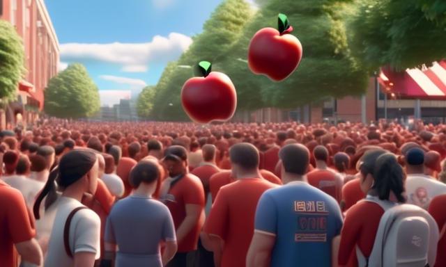 First-ever union contract reached by Apple with store employees in Maryland ?