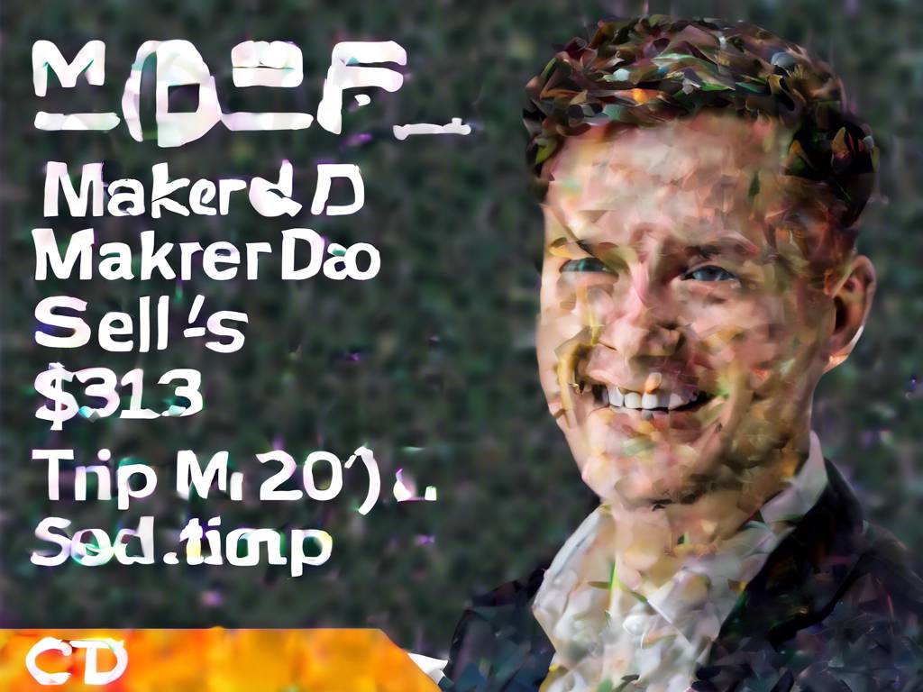 MakerDAO sells $31.20M in MKR! Learn why ??