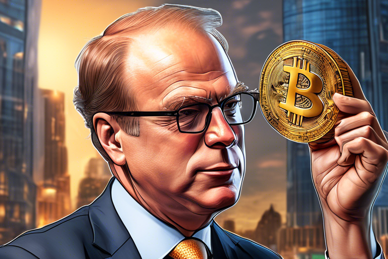 Bitcoin endorsed as a legitimate financial instrument by BlackRock CEO Larry Fink ?