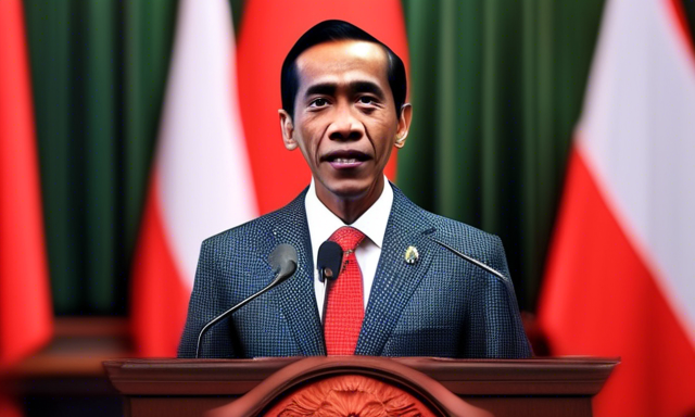 The Indonesia State of the Nation address is delivered by Jokowi. ??