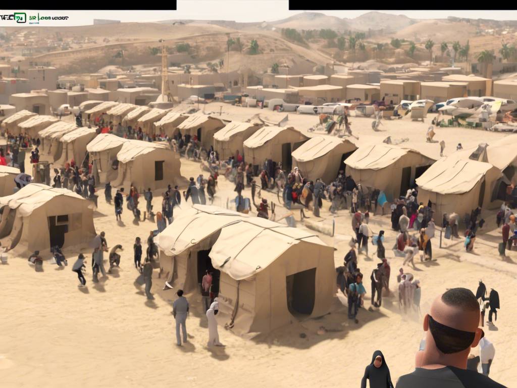 Egypt readies shelters for Gazans fleeing conflict! ?