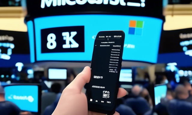 The Closing Bell was rung for Microsoft Earnings, making waves ?