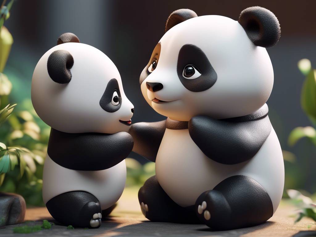 Saying goodbye to cute little panda Fu Bao ??