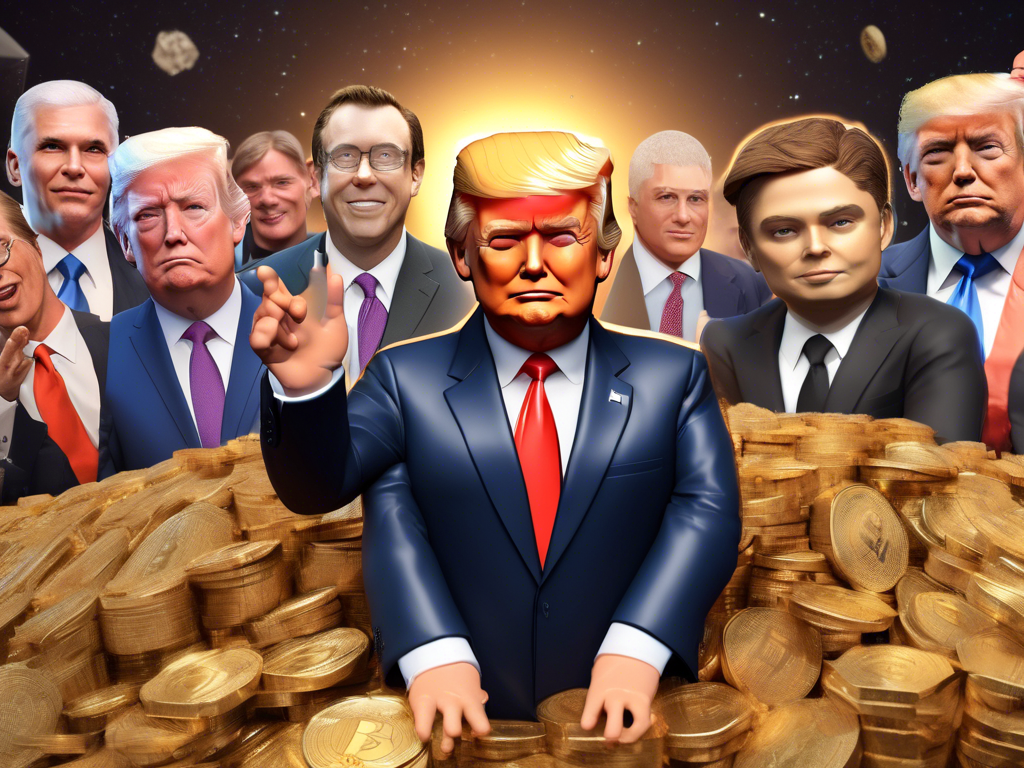 Crypto industry leaders donate $12 million to Trump for pro-crypto stance! ???