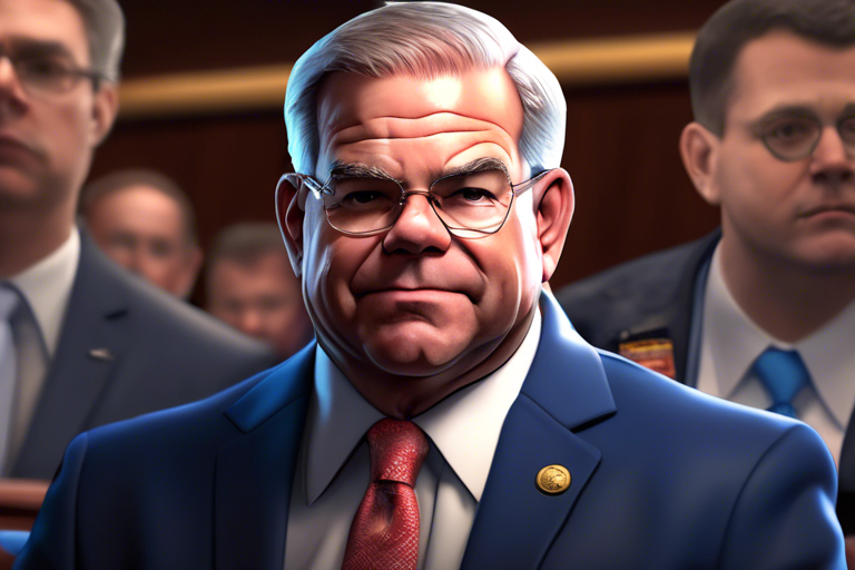 Senator Menendez to be Quitting Congress After Bitcoin Criticism and Corruption Conviction ?
