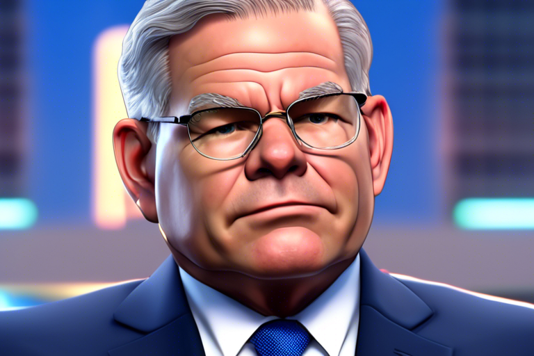 Resignation claims are reportedly pushed back on by anti-crypto senator Bob Menendez ?