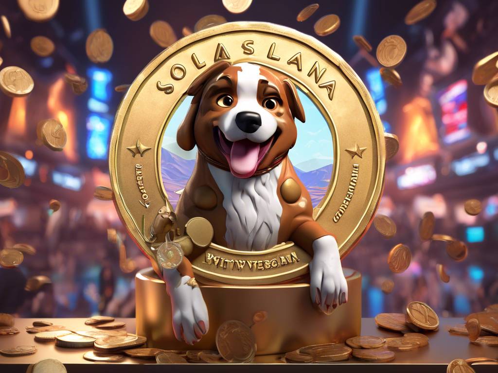Solana Meme Coin Community Raises $690K to Send Dogwifhat ? to Las Vegas!