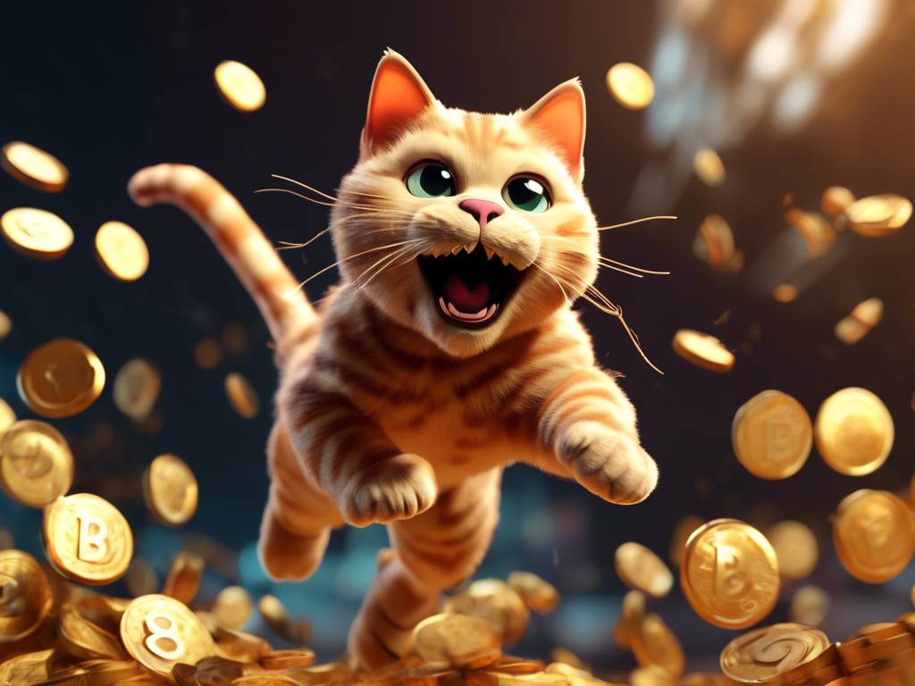 Cat Memecoins Jump 16.1% After Roaring Kitty's Comeback ??