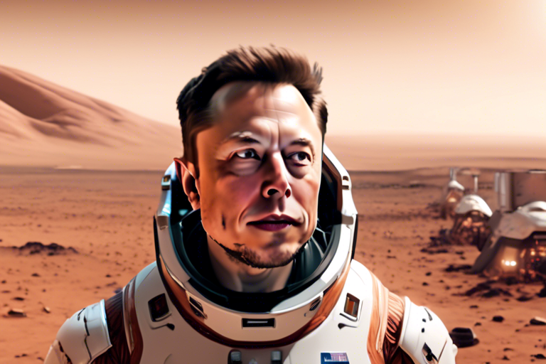 Is Elon Musk Setting His Sights on Colonizing Mars? ?