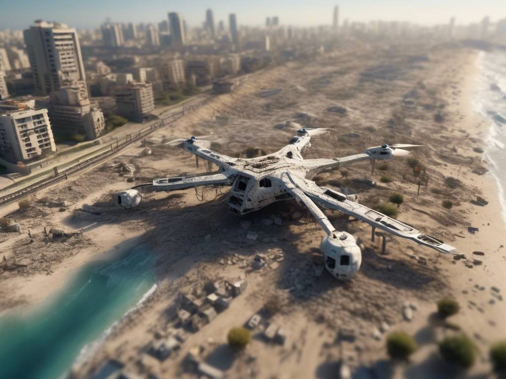 Exploring aftermath of Iran drone attack on Tel Aviv ??