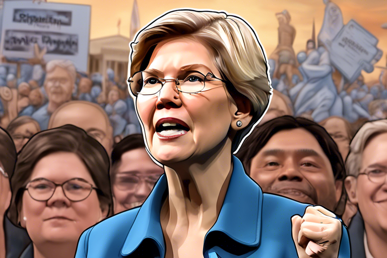 A million donated by Ripple against Senator Elizabeth Warren was announced. ?