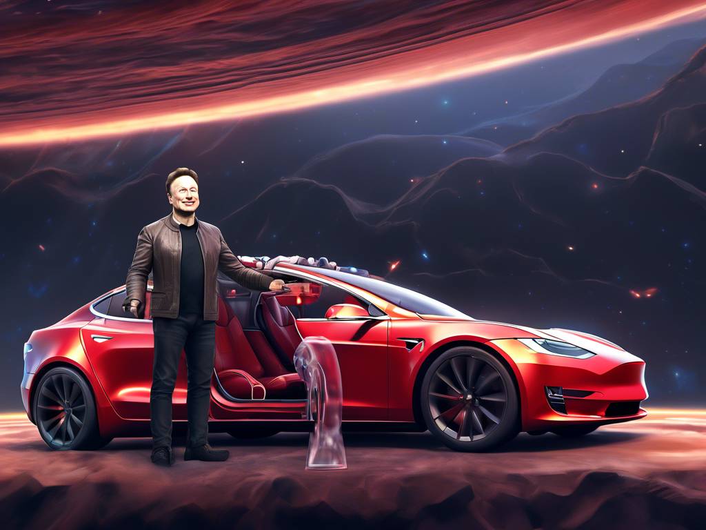 Elon Musk's pal rides Tesla wave ???