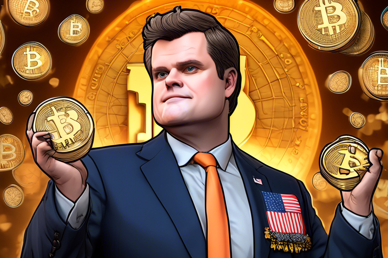 US Congressman Gaetz proposes Bitcoin tax bill ??️