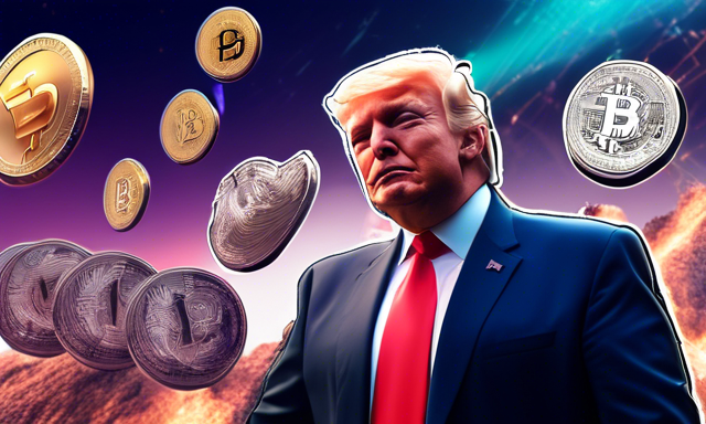 Potential cryptocurrency market outcomes are foreseen if Donald Trump wins the 2024 US Election. ?