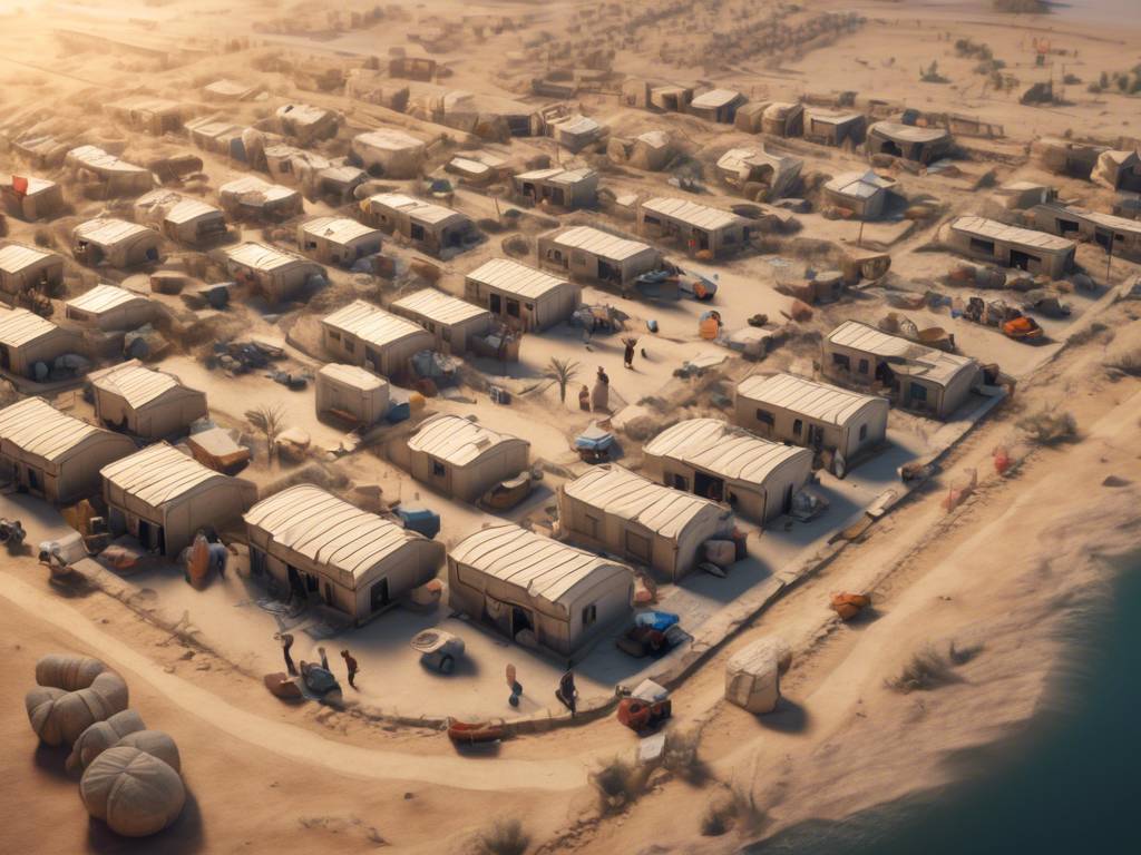 Insider look at Rafah's displaced camp ???