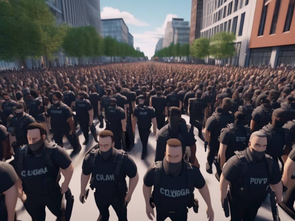 Security service claims Georgia protests funded by crypto! ??