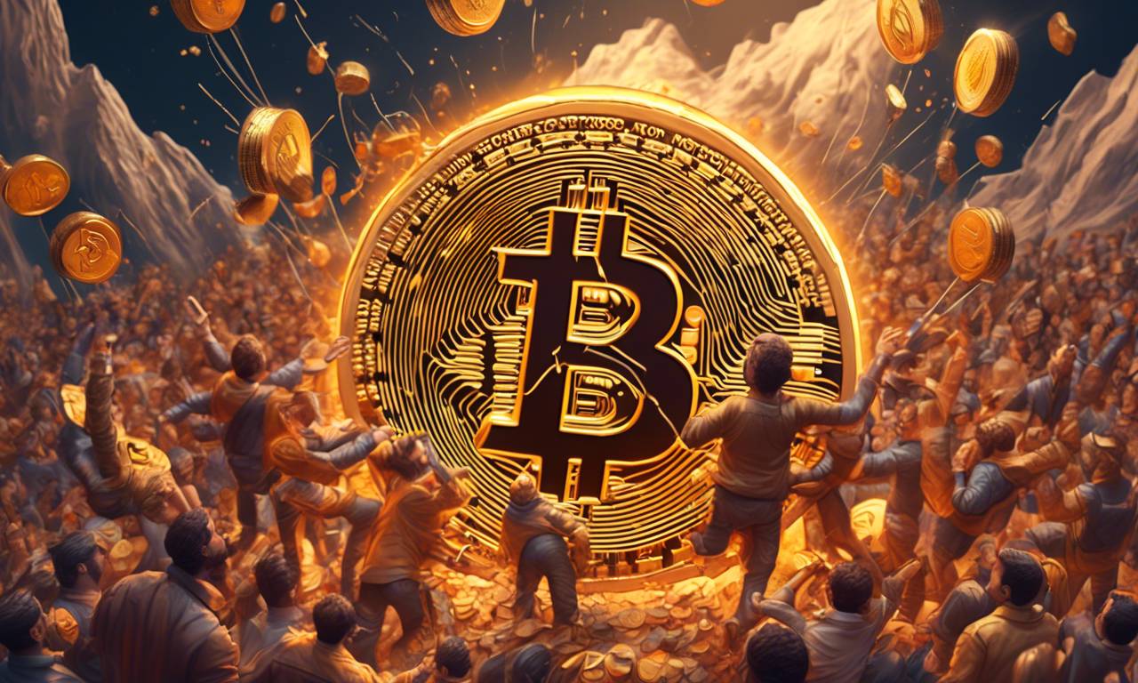 Bitcoin Rally Surges On: Analyst Foresees $70,000 Target Soon ??