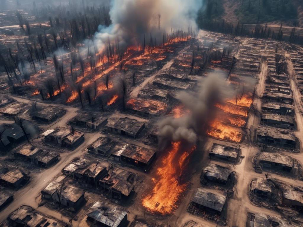 Drone footage captures devastating Chile wildfire aftermath ?