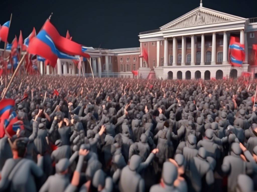 Georgian parliament protest erupts! Join us now! ?