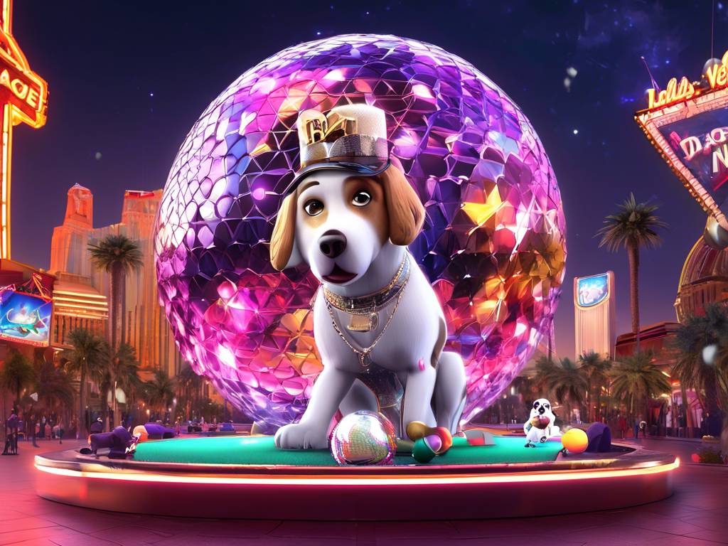 Dazzle at Las Vegas Sphere with Dogwifhat (WIF) ?✨