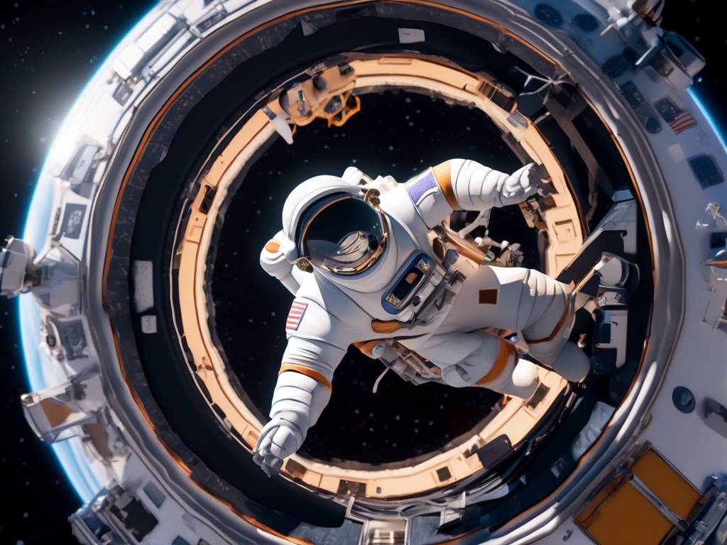 Breaking: Crew launches to space station ?? Meeting crypto & stars!