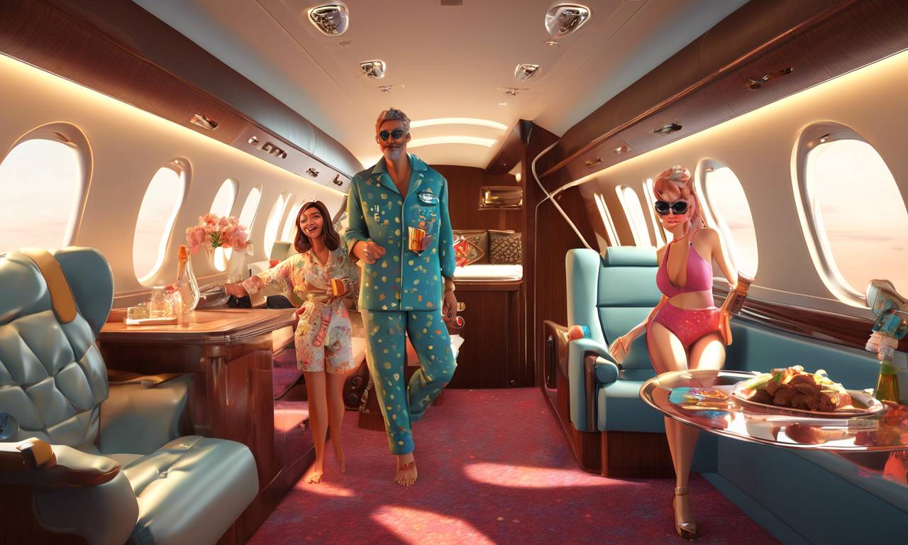 The Ultimate Digital Membership Club: Private Jet Pyjama Party Owner ??