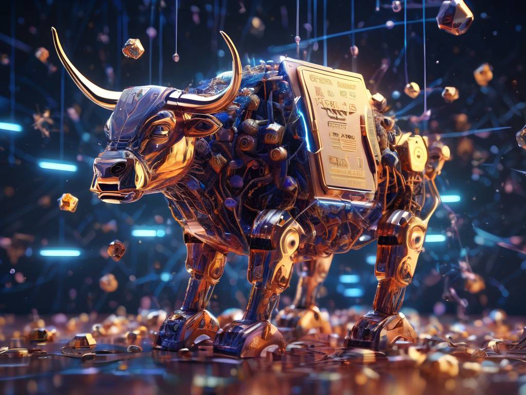 Bullish trend as $2.8 billion AI token ???