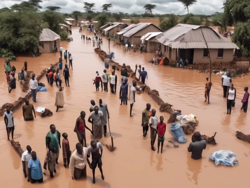 Kenyans locate flood victims' bodies ??