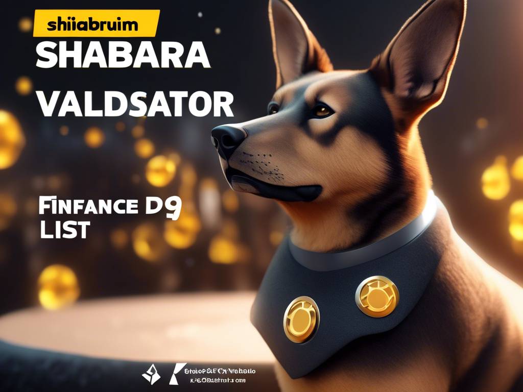 K9 Finance DAO joins Shibarium validator list! ??