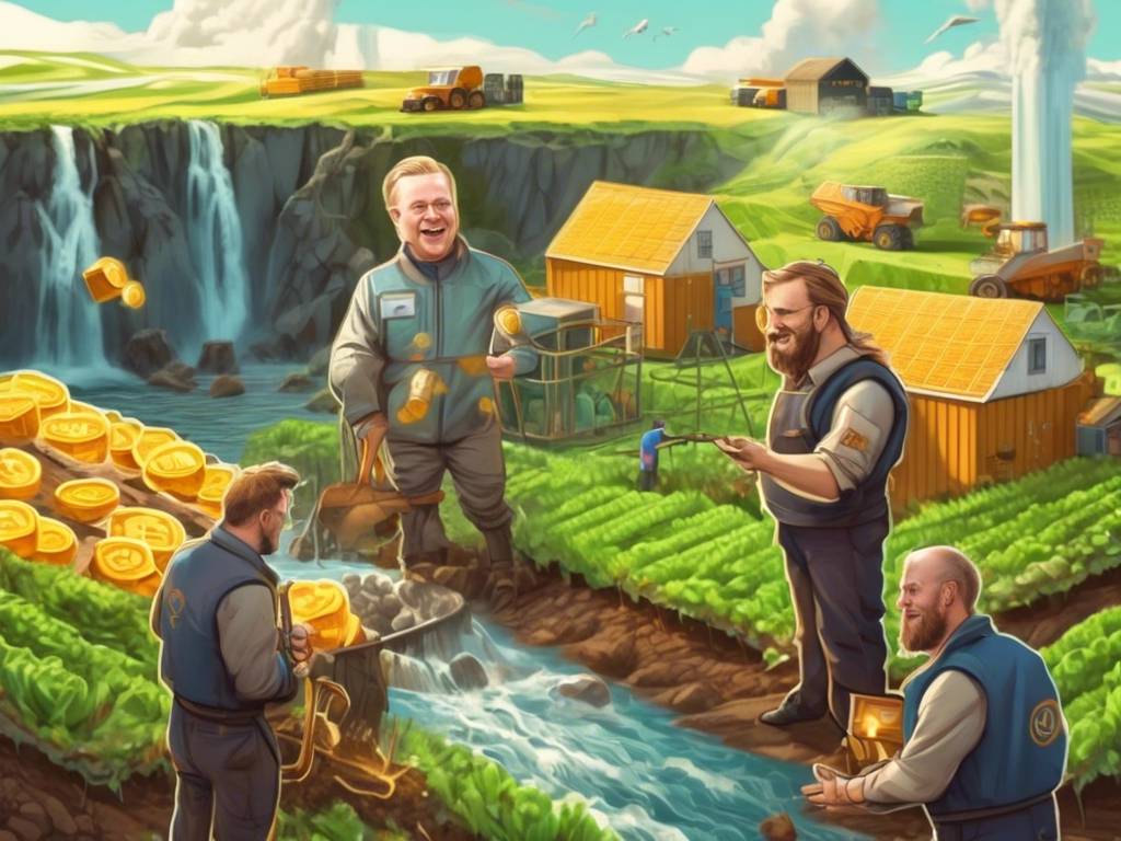 Iceland's PM Leads Crypto Mining Shift ⚡️? Boosting Agriculture!