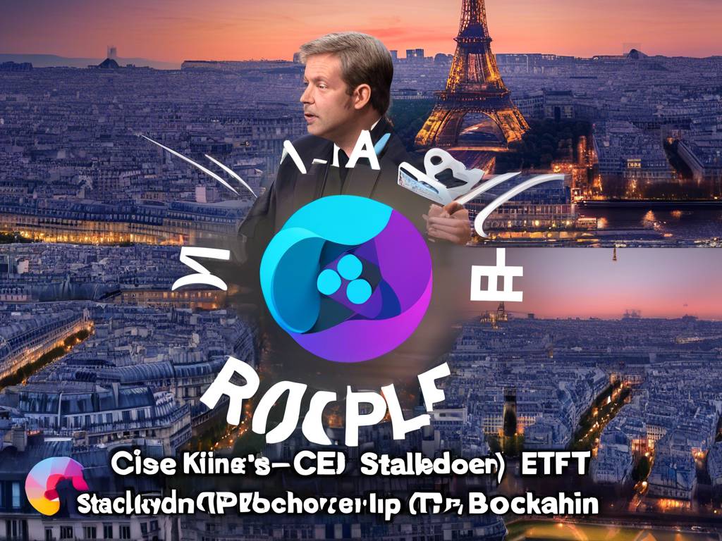 Ripple's CEO talks stablecoin, XRPLedger, & XRP ETF at Paris Blockchain ?