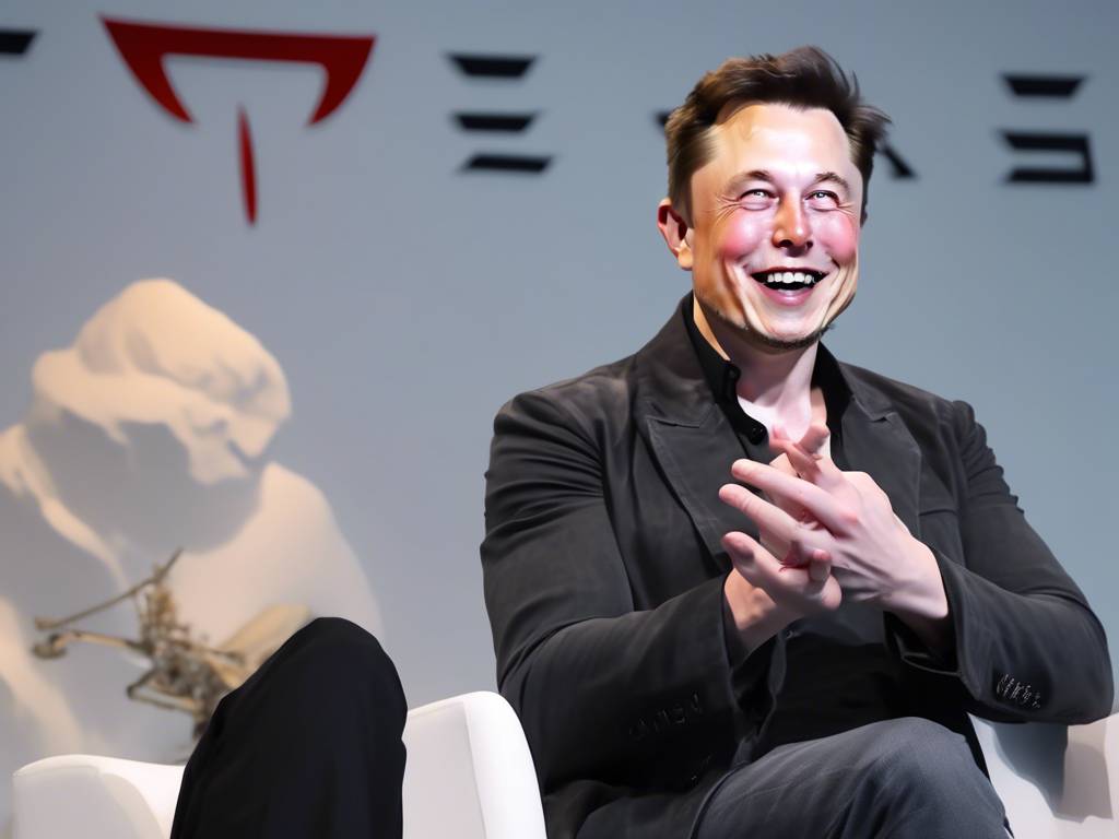 @tesla: Musk uplifts investors with China visit ???️