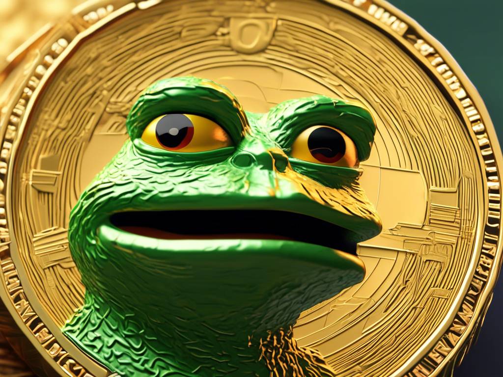 Pepe Coin (PEPE) Surges to Third-Largest Memecoin ??