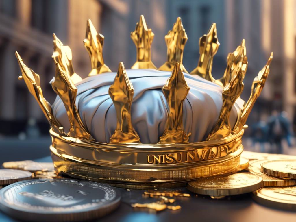 Uniswap dethrones Wall Street with $2T crown! ??