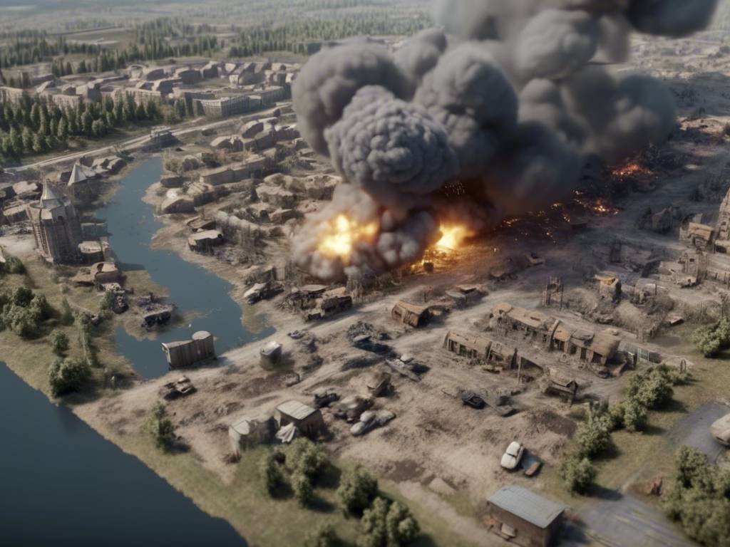 Russia hits Ukraine with devastating airstrike ?