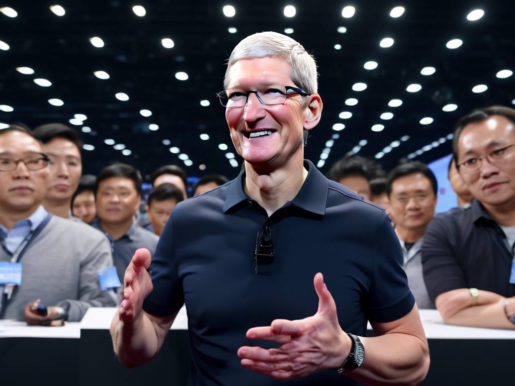 Tim Cook's Asia Tour Highlights ??✨
